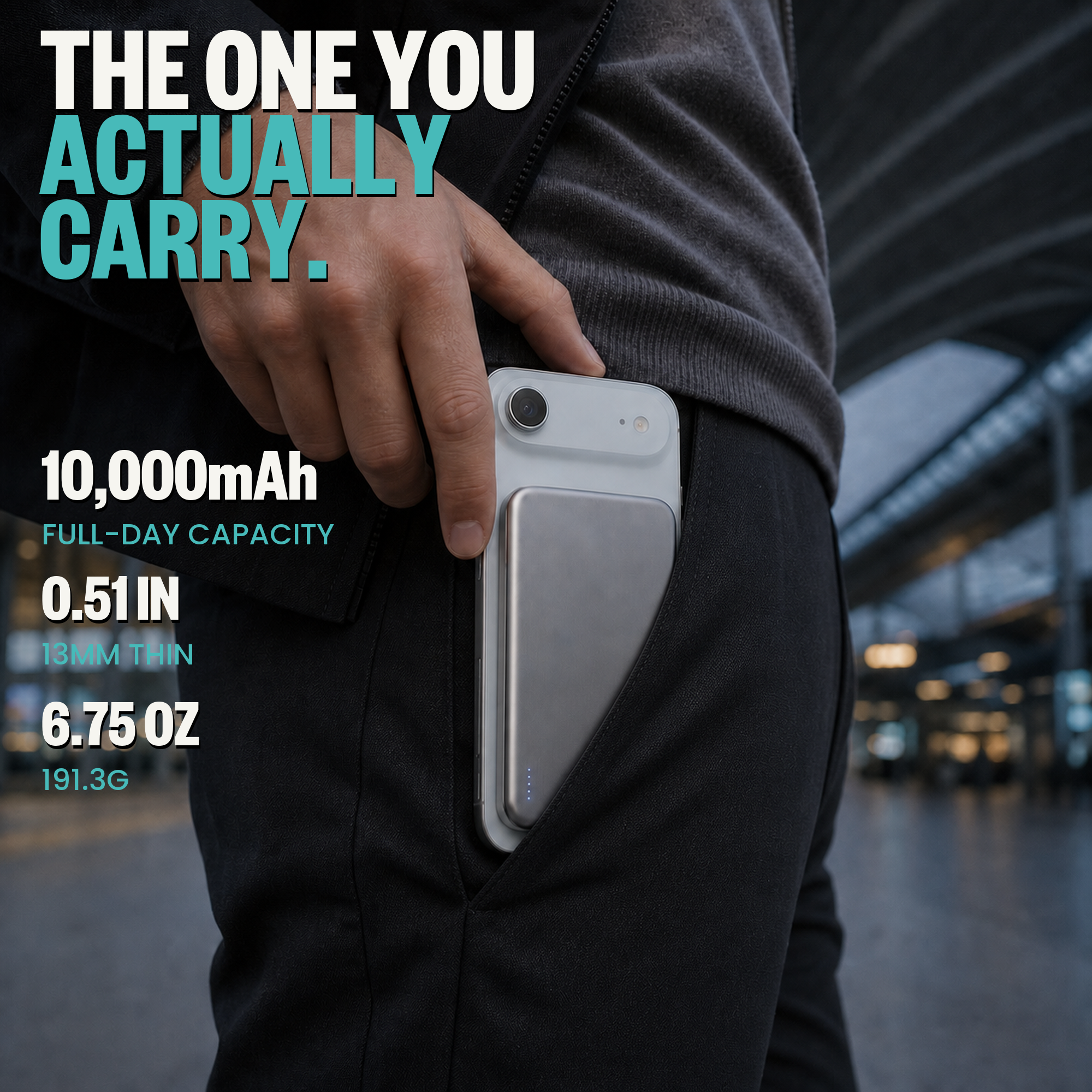 SolidSafe Air 10K infographic: the one you actually carry