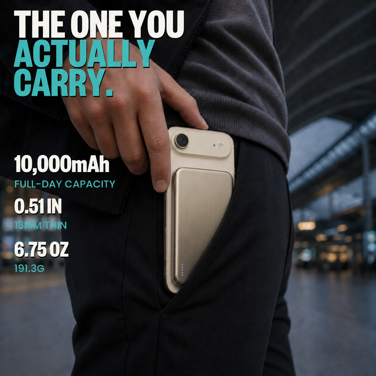 SolidSafe Air 10K Gold infographic: the one you actually carry