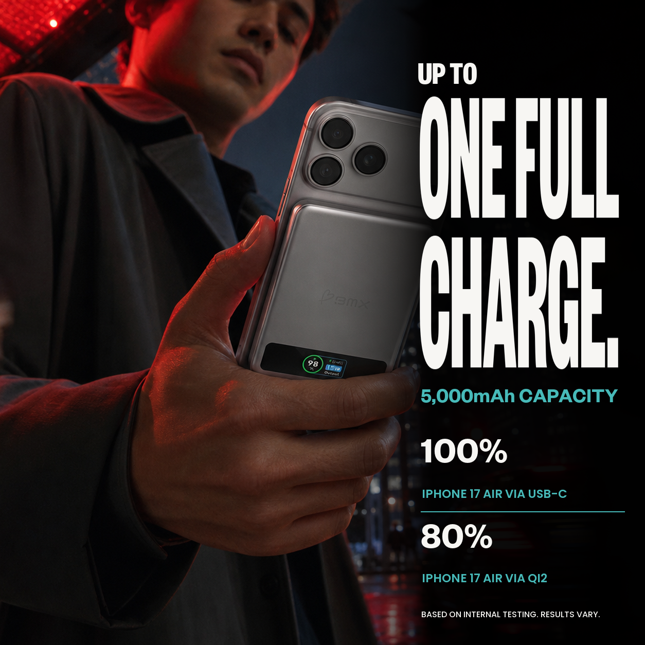 SolidSafe™ 5K Solid-State Magnetic Power Bank