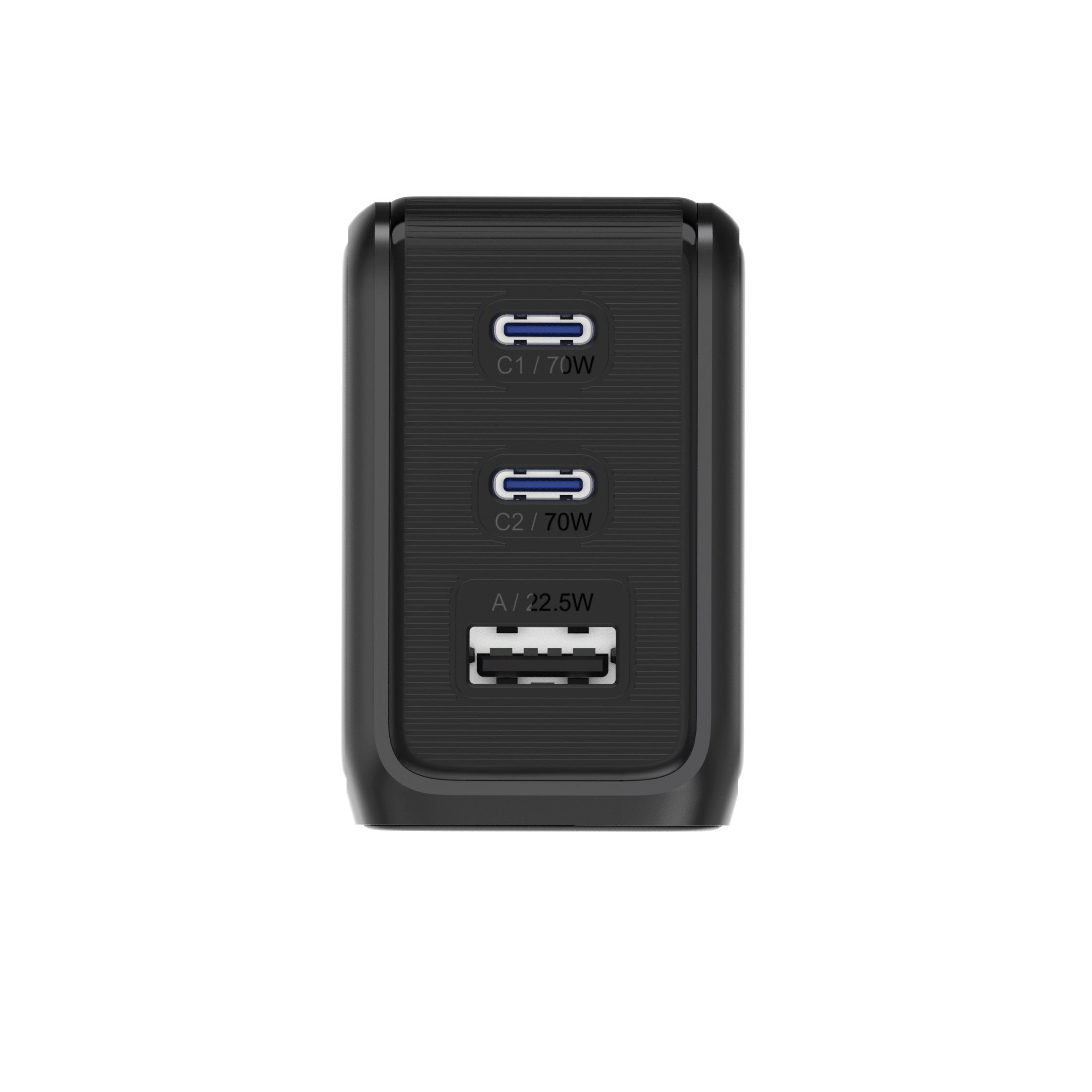 GaNSta™ 70W Laptop Charger (3 Ports, LCD Display)