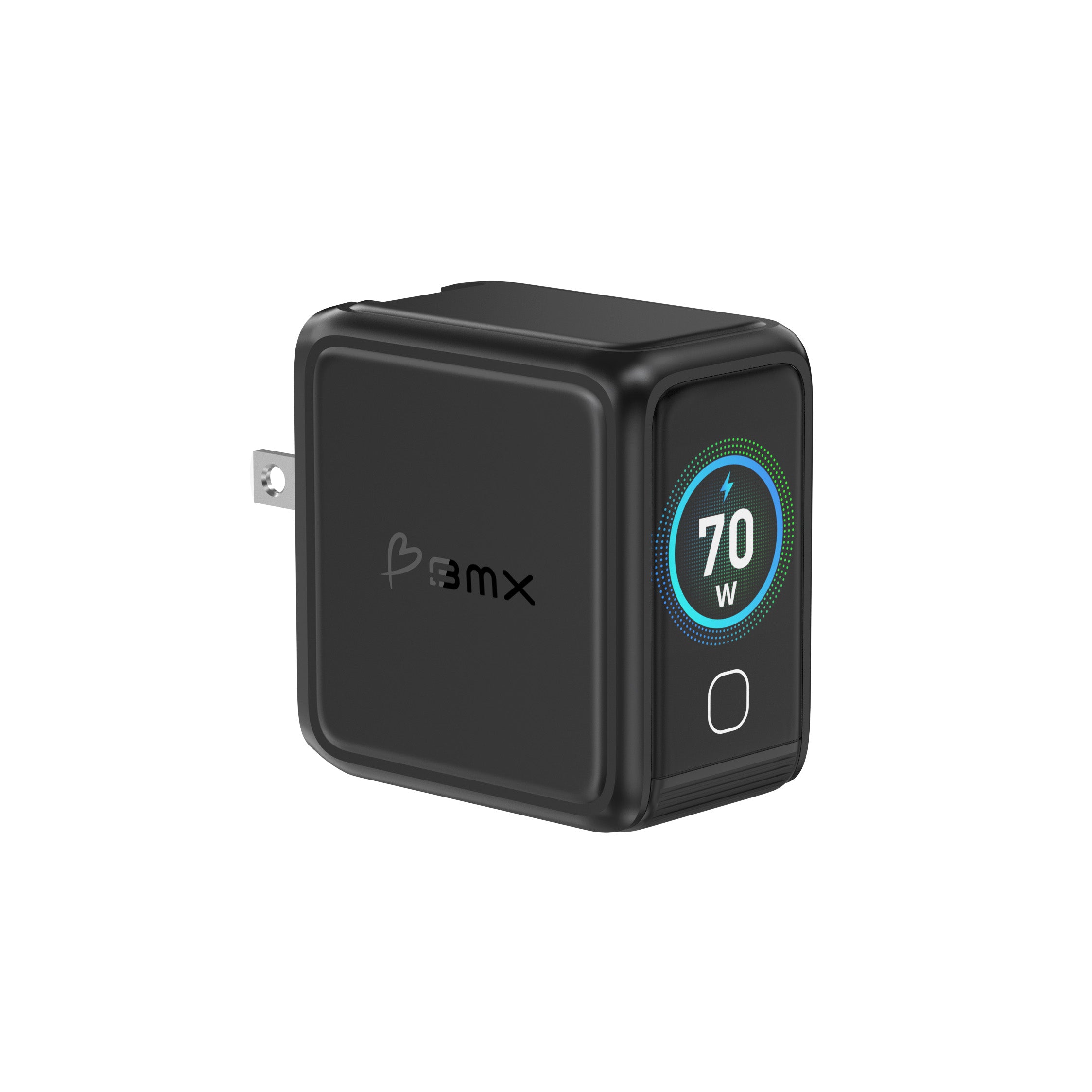 GaNSta™ 70W Laptop Charger (3 Ports, LCD Display)