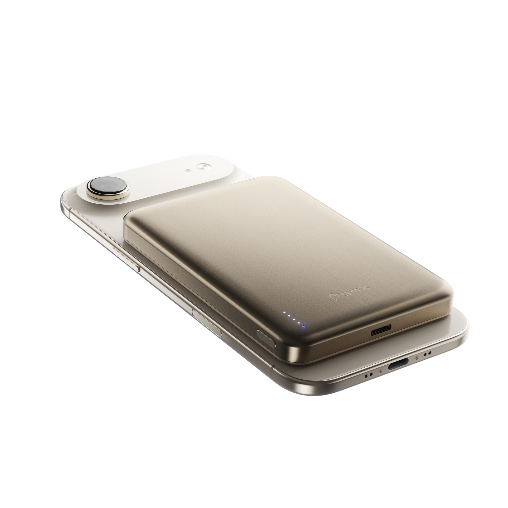 SolidSafe Air 10K Gold flat front attached render