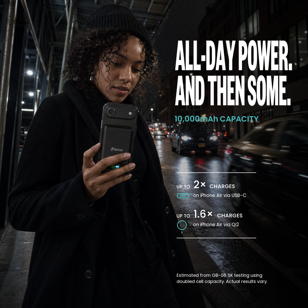 SolidSafe™ 10K Solid-State Magnetic Power Bank