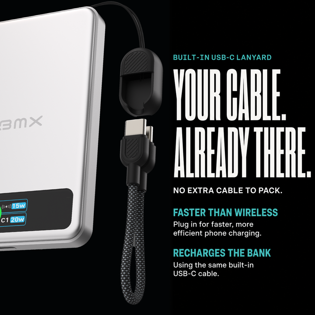 SolidSafe™ 5K Solid-State Magnetic Power Bank