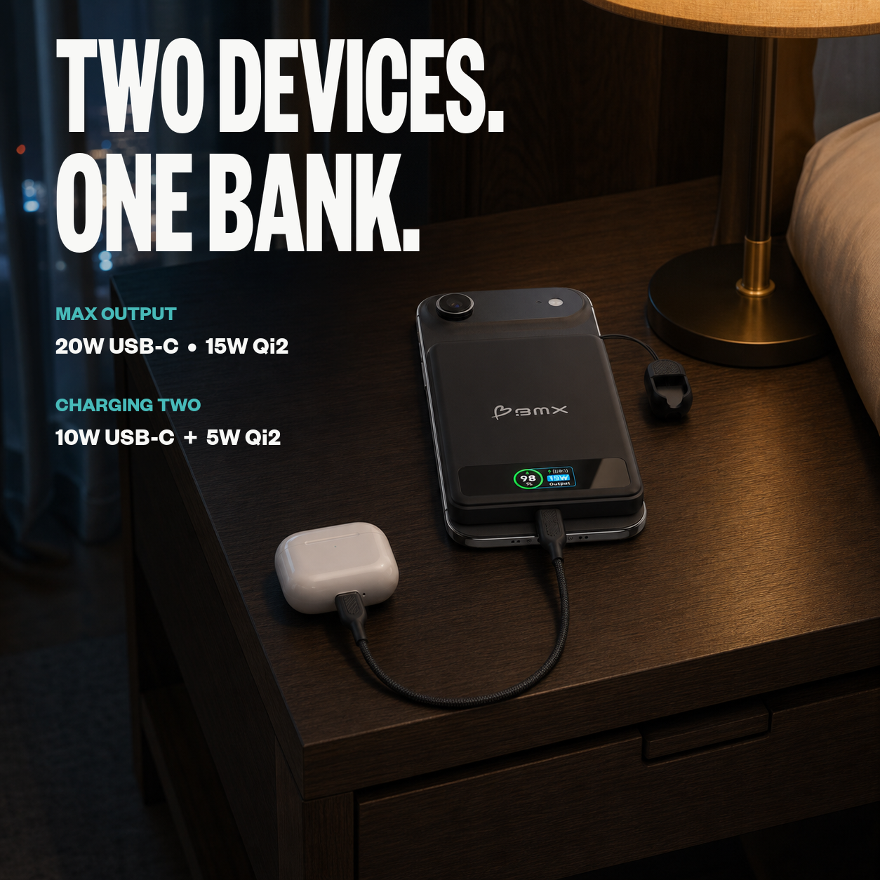 SolidSafe™ 5K Solid-State Magnetic Power Bank