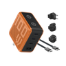 GaNSta Pixel 100W Charger with travel adapters