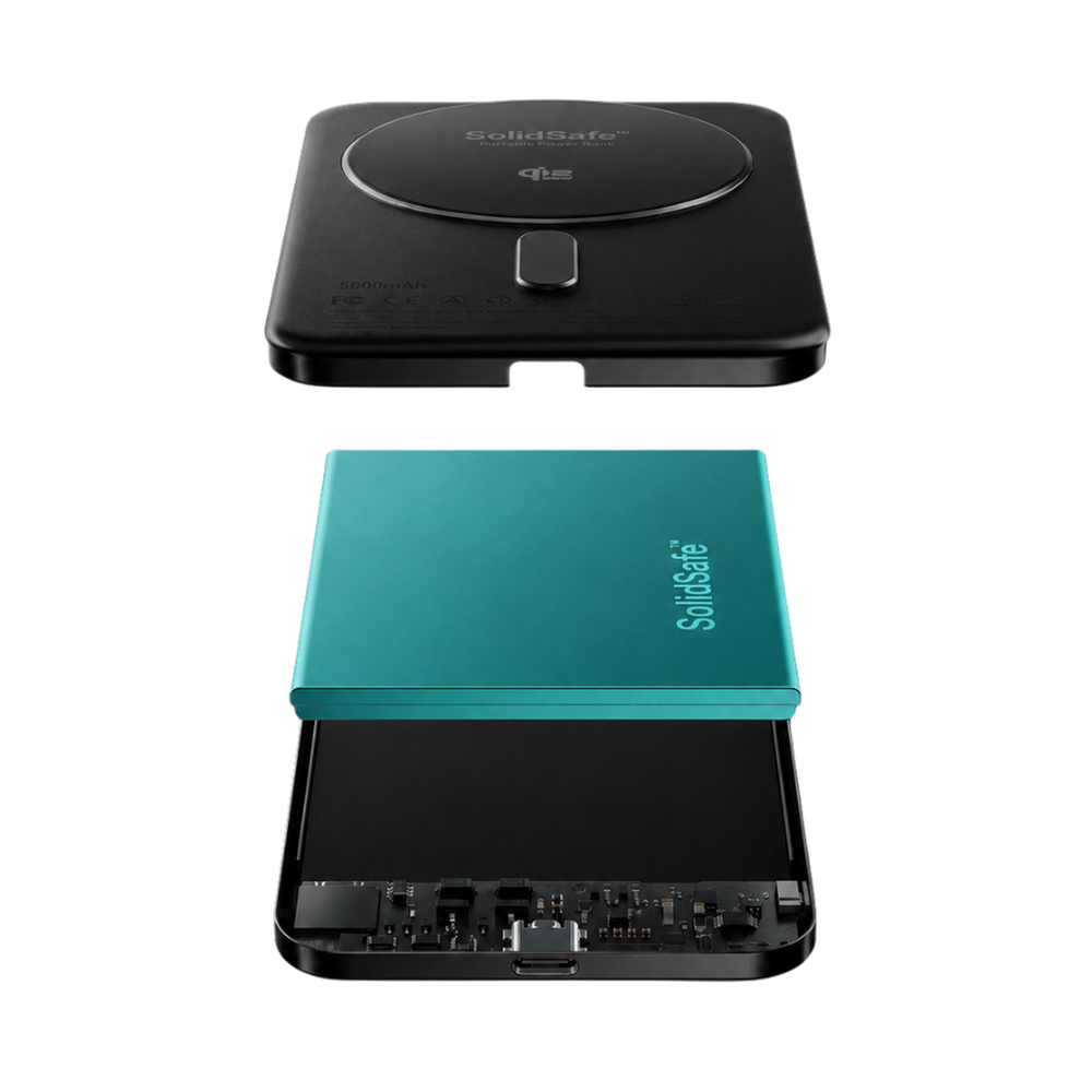 SolidSafe™ Air 10K exploded semi-solid-state battery view