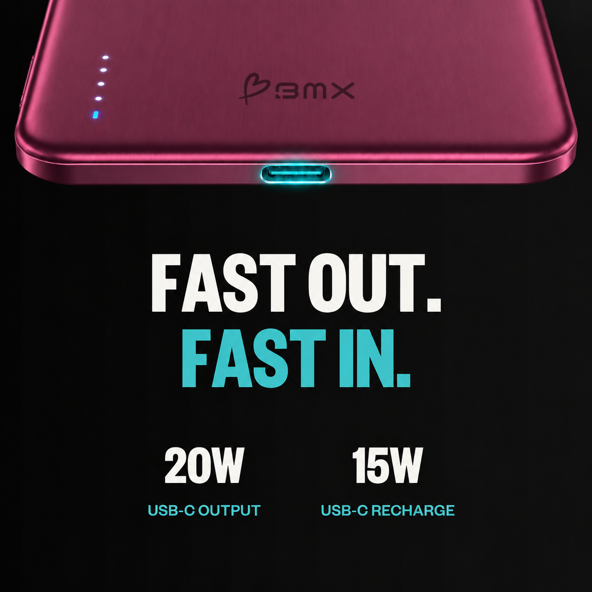 Burgundy SolidSafe™ Air 5K infographic: Fast out, fast in