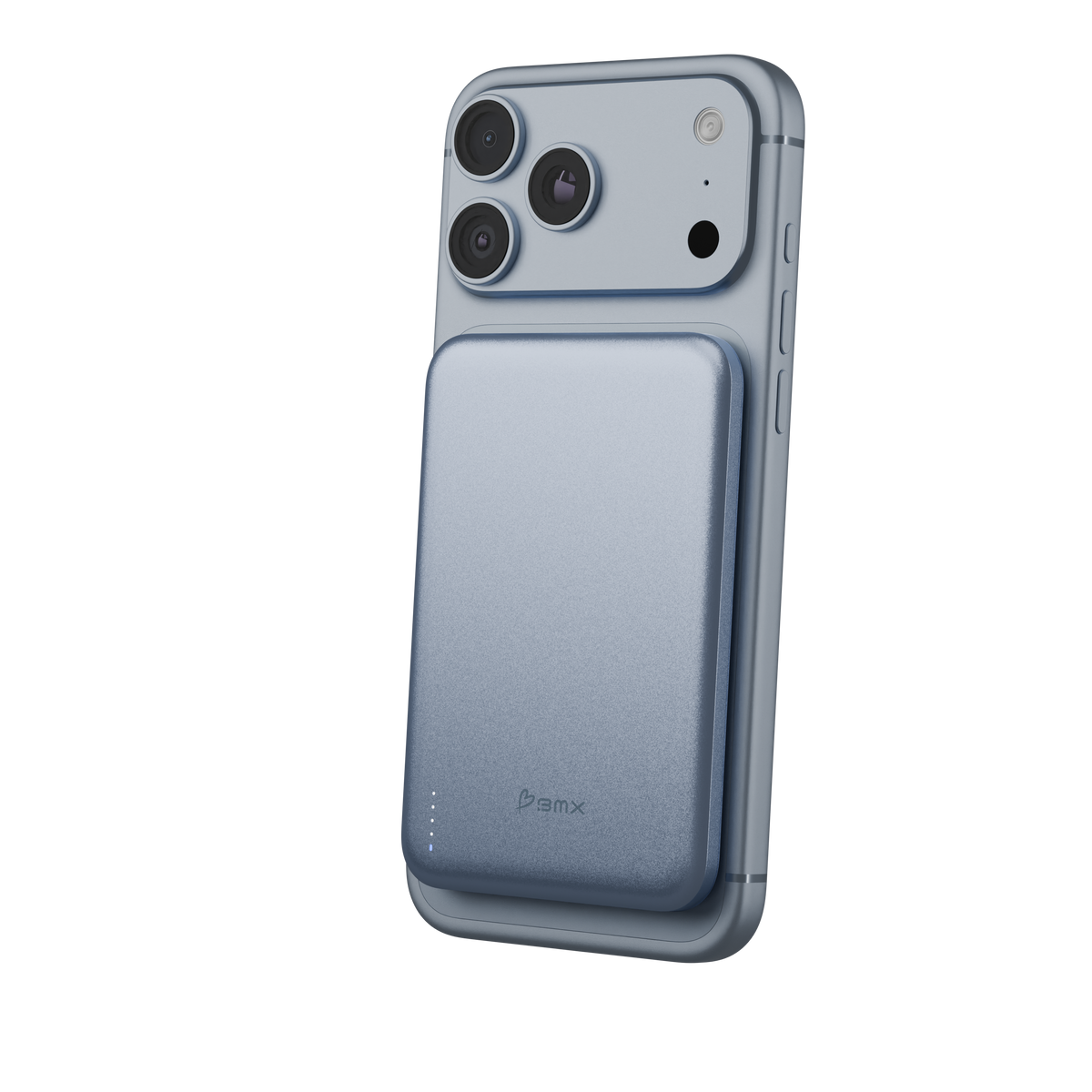Glacier SolidSafe™ Air 5K on a matching Glacier iPhone 18 Pro Max, hero view