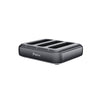 BMX SolidSafe 3-bay Charging Dock -- product hero, charges multiple SolidSafe semi-solid-state power banks at once