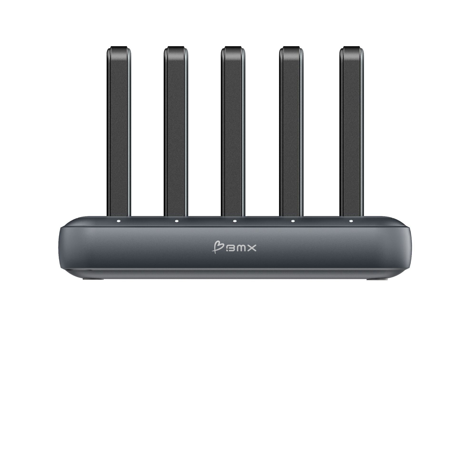 SolidSafe 5-Bay Charging Dock front view with SolidSafe 5K power banks