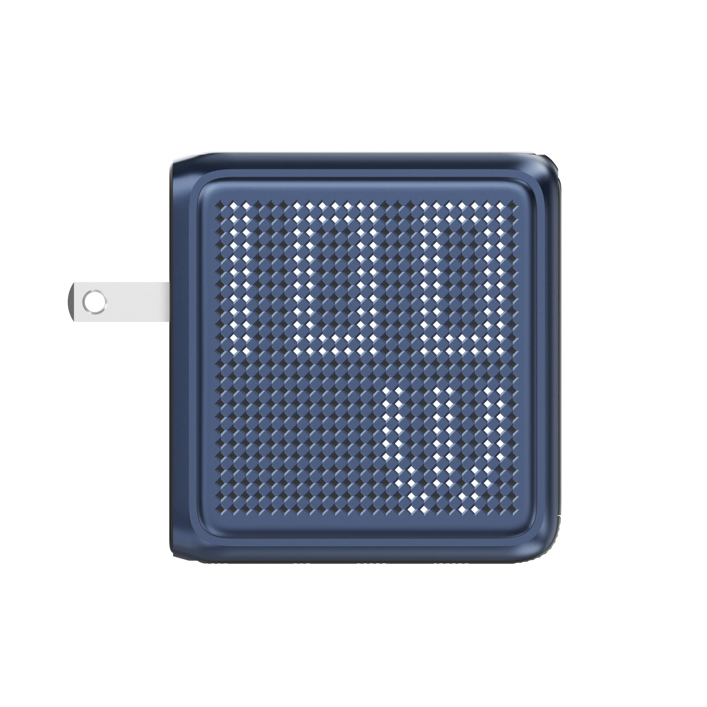 GaNSta Pixel 100W Charger showing live wattage in pixels