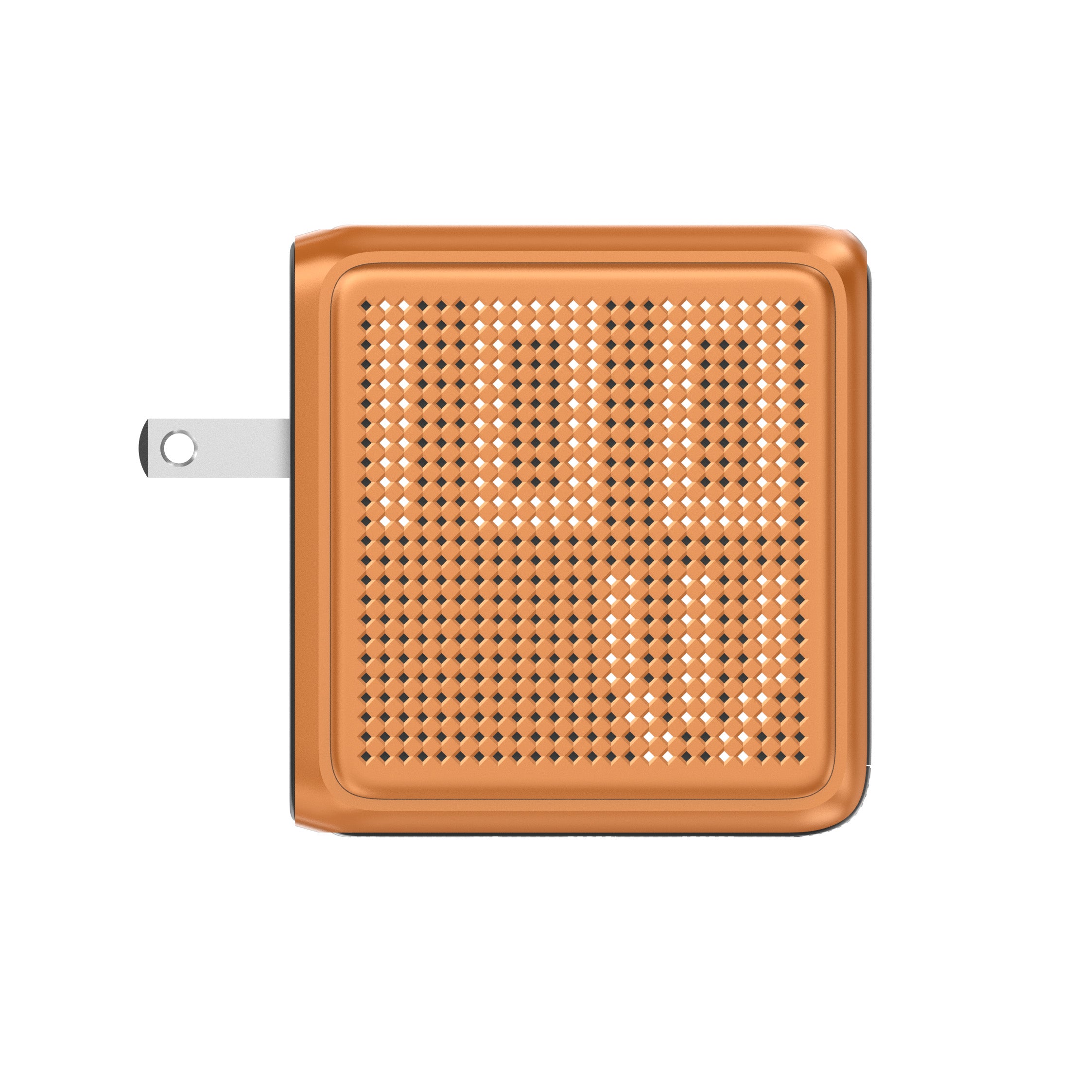 GaNSta Pixel 100W Charger showing live wattage in pixels