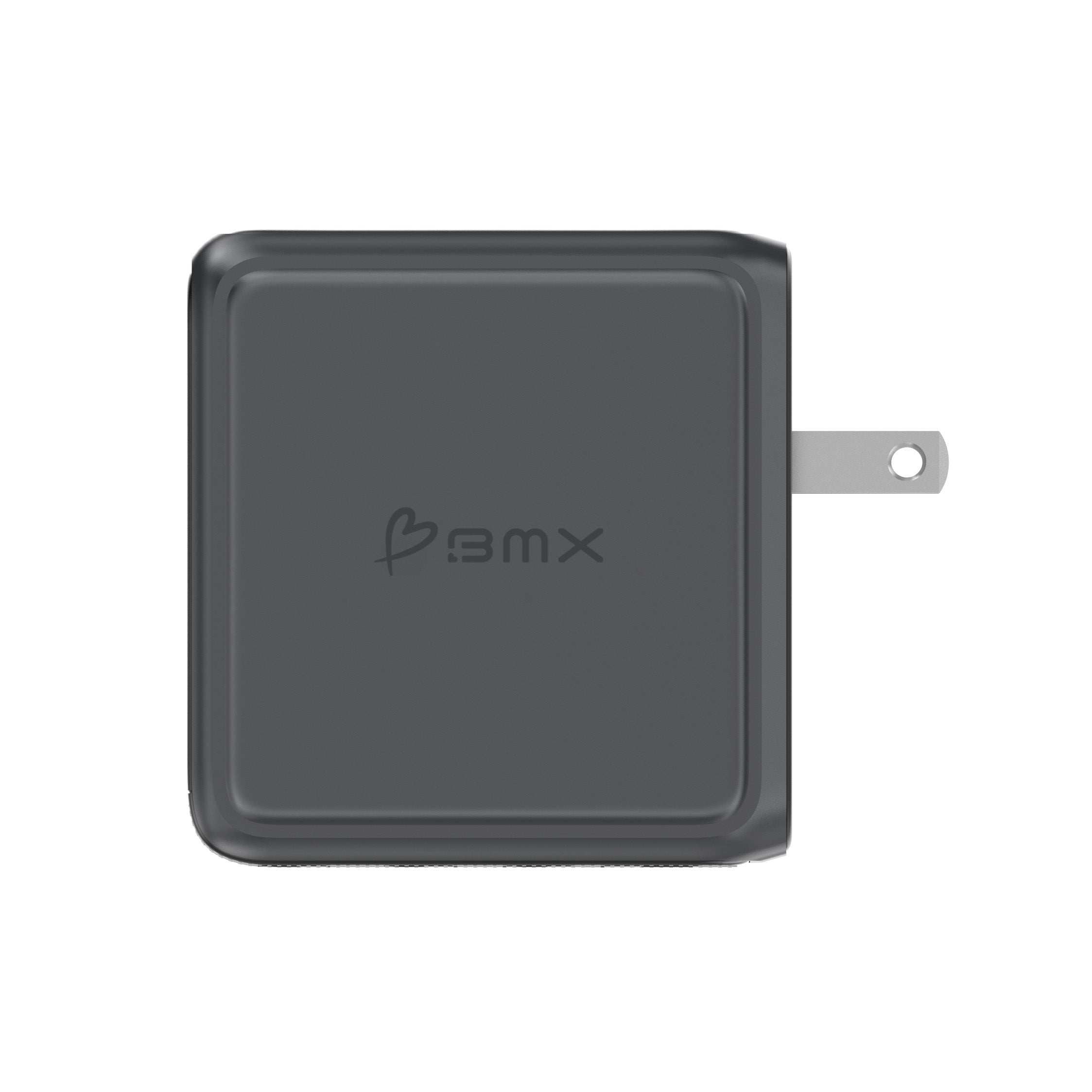 GaNSta Pixel 140W Charger showing live wattage in pixels
