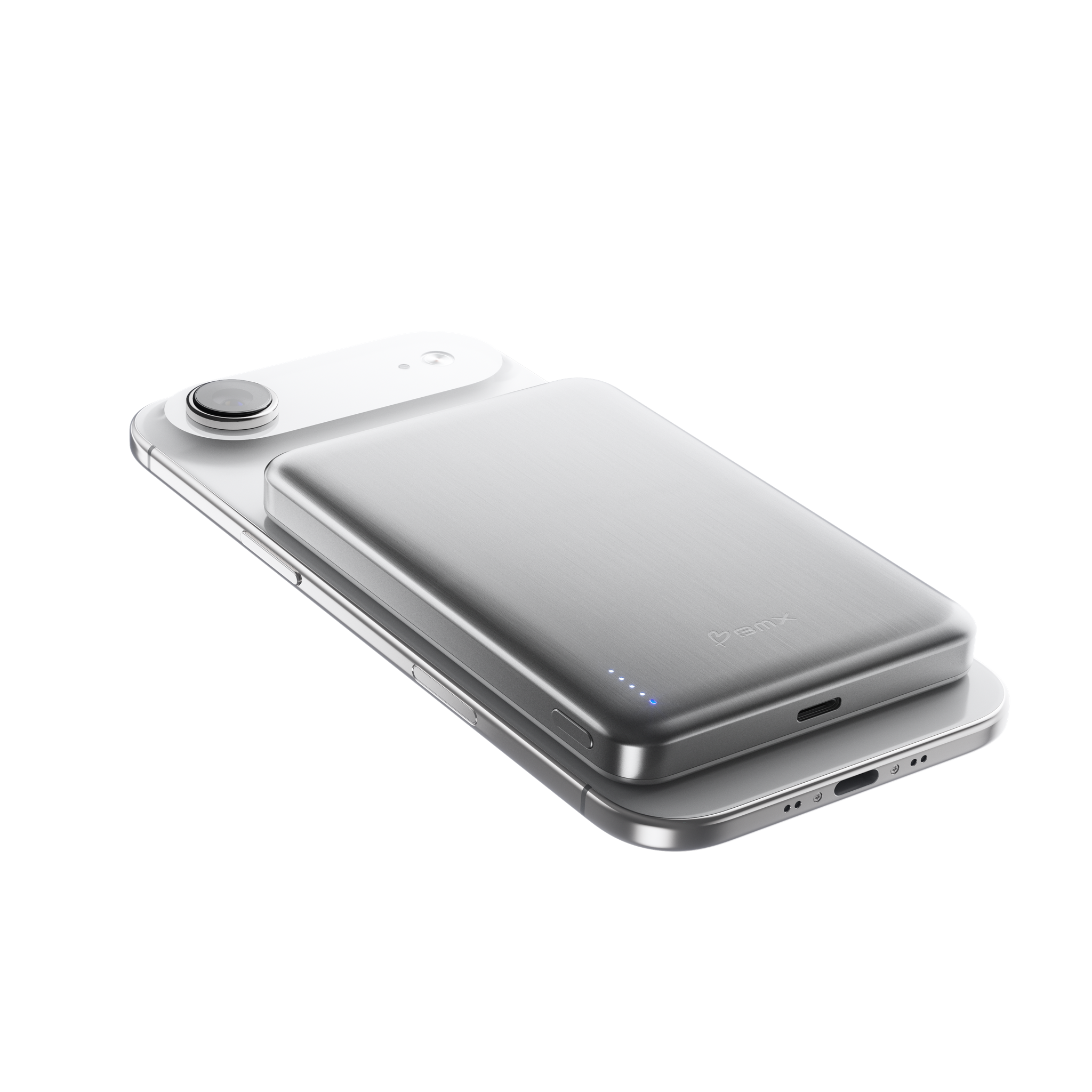 SolidSafe Air 10K Silver flat front attached render
