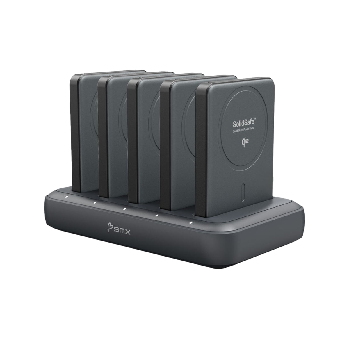 SolidSafe™ 5-Pack (5K) + Charging Dock