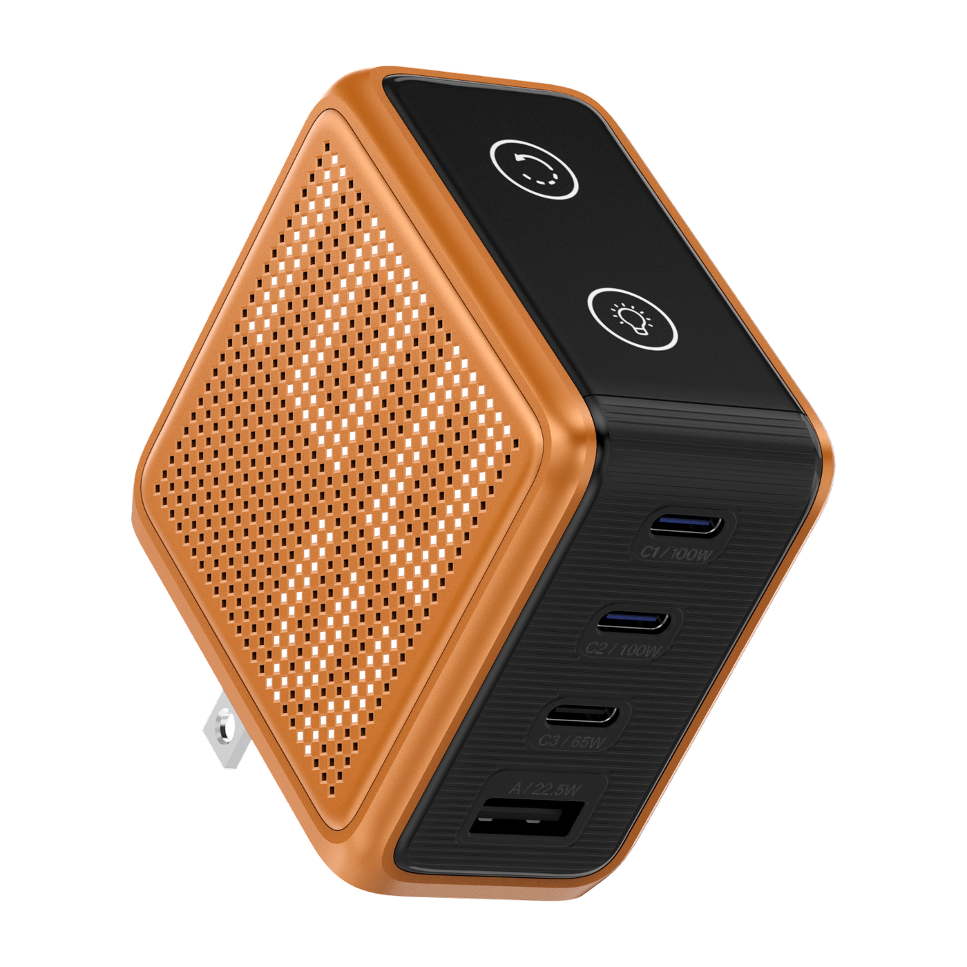 GaNsta Pixel 100W in Orange