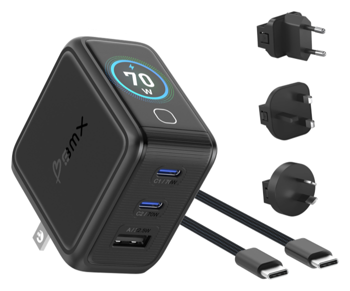 GaNSta 70W LCD charger