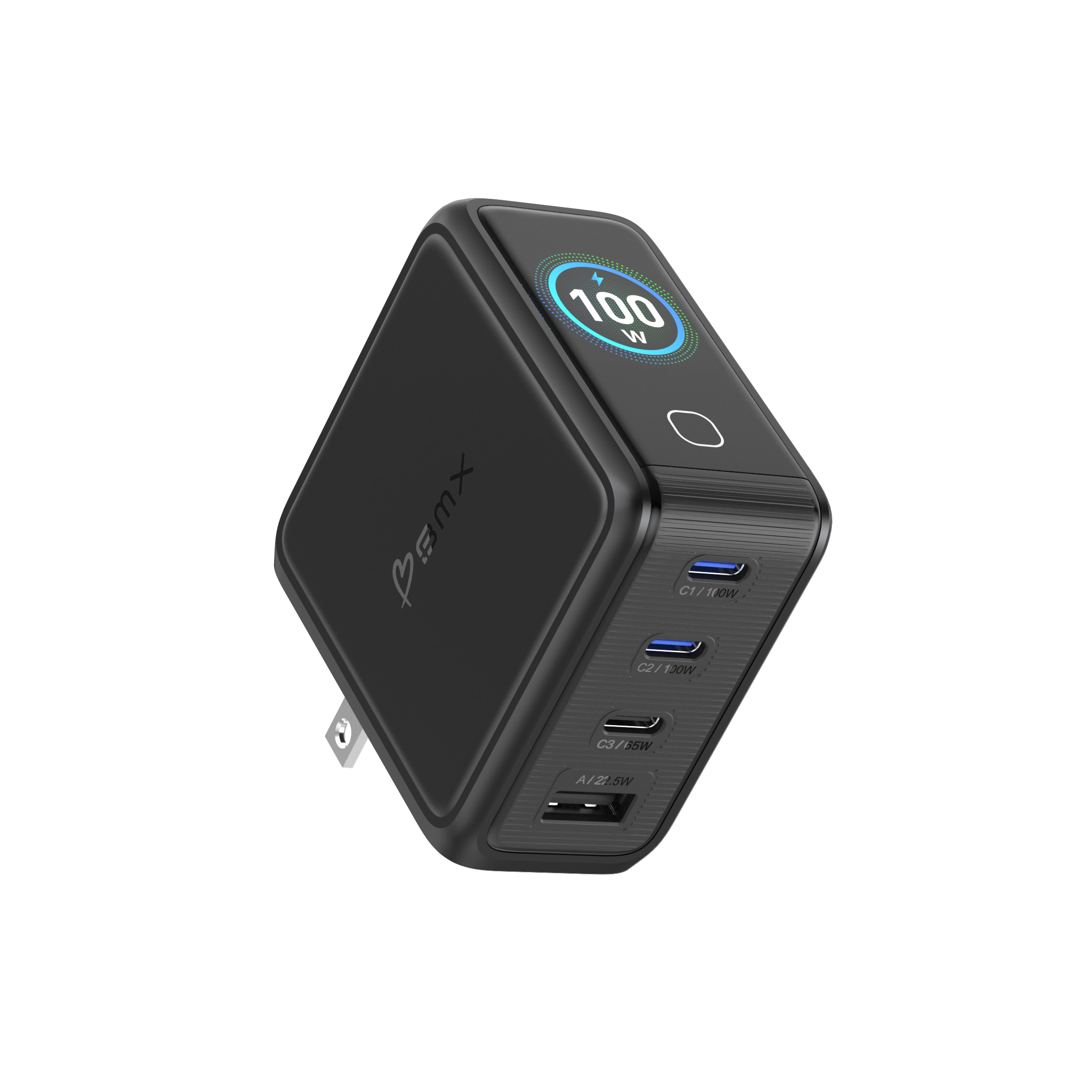 GaNSta LCD 100W charger