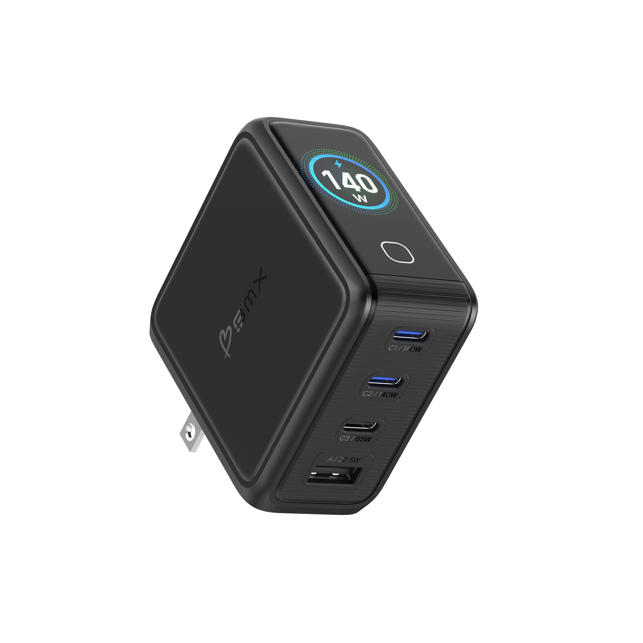 GaNSta LCD 140W charger
