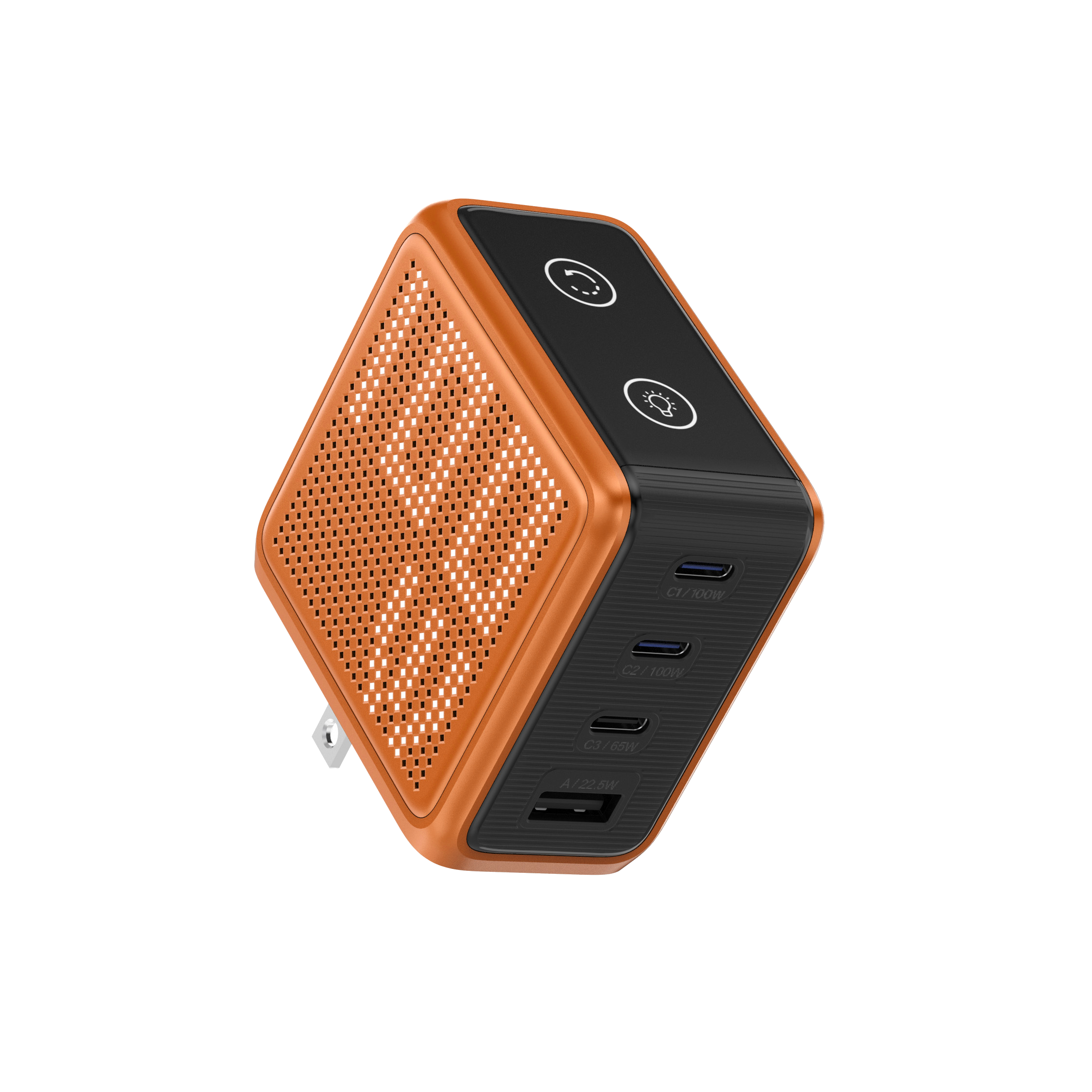 Orange GaNSta Pixel 100W charger