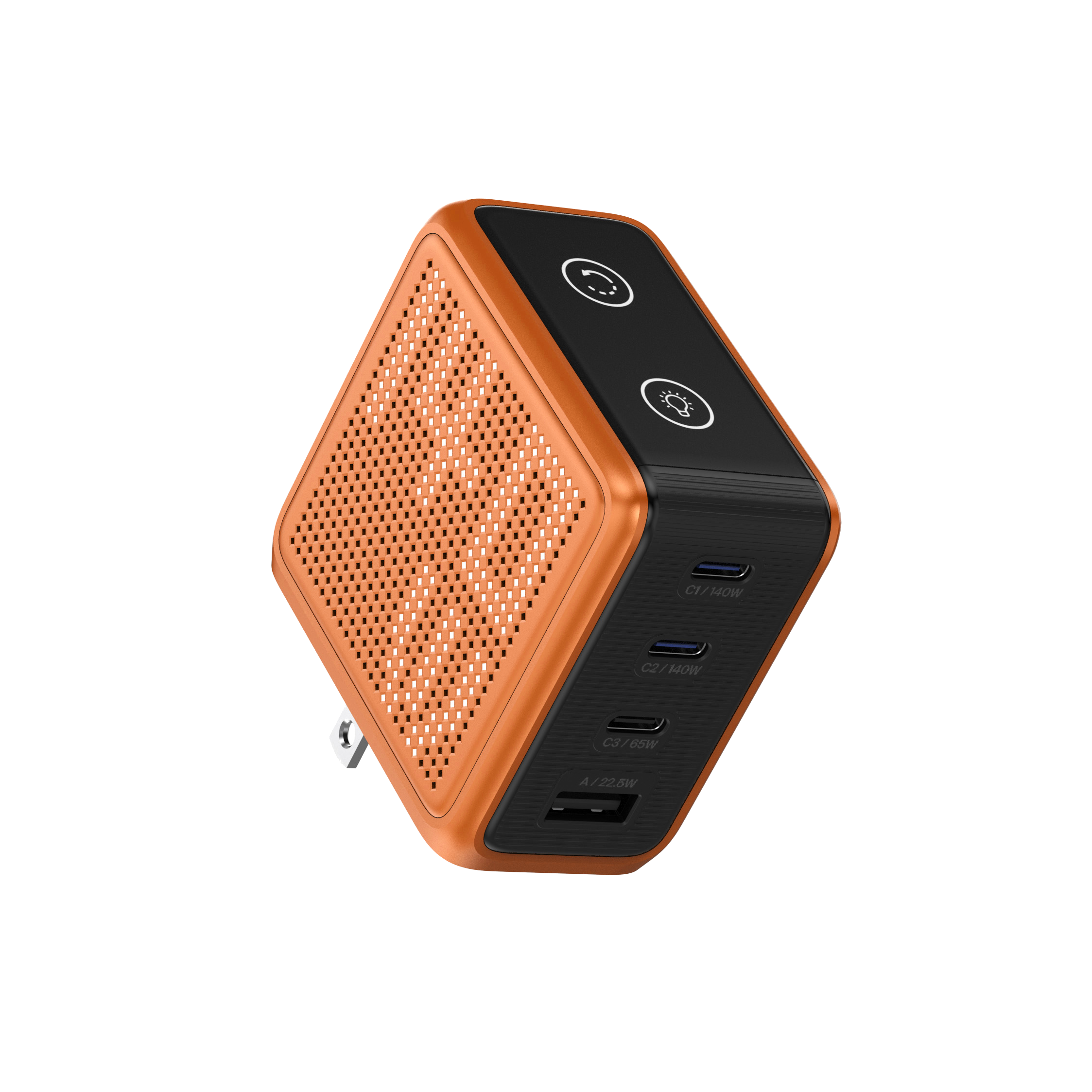 Orange GaNSta Pixel 140W charger